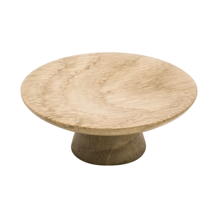 Bouton de tiroir en bois en chêne ou noyer Olympia