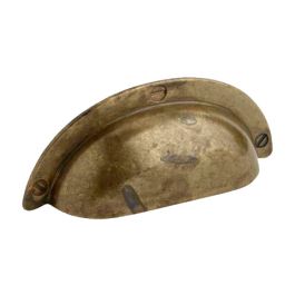 Poignée Coquille 3922 - Laiton Antique