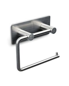 Nantes Porte-papier WC - Aspect Acier Inoxydable