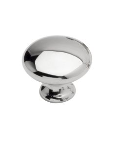 Bouton pour placard 24226-25 - Plaqué nickel - Beslag Design