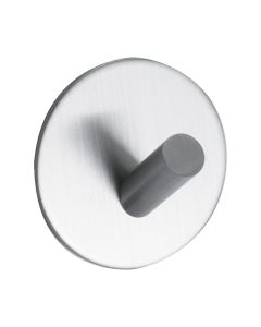 Base 100 1-Crochet - Acier inoxydable satiné - Beslag Design