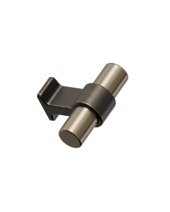 Bond Bouton - Marron Antique / Laiton Brossé