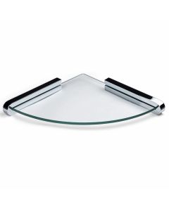 Cannes Étagère douche - Verre / Chromée