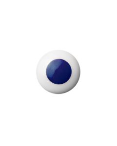 Bouton / Poignée en porcelaine Dot - Bleu - Anne Black