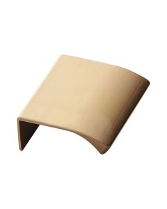 Poignée Profilée Edge Straight - Laiton brossé - Furnipart