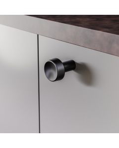 Hjo Bouton - Noir Mat 