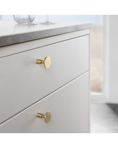 Jubilee Bouton - Laiton Sans Revêtement