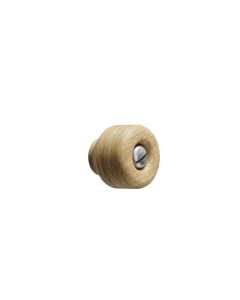 Nola Bouton - Ch&ecirc;ne / Acier inoxydable