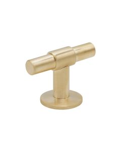 T Uniform Bouton - Laiton Brossé sans revêtement