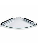 Cannes Étagère douche - Verre / Chromée