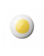 Dot Bouton / Crochet en Porcelaine - Jaune - Anne Black
