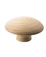 Mushroom Bouton - Chêne Non laqué - Vonsild - 50 mm