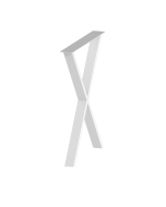 Ben X Pied de table - Blanc - 550 x 720 mm