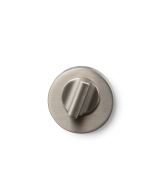 Rosace de porte de toilette R-E - Aspect Acier Inoxydable